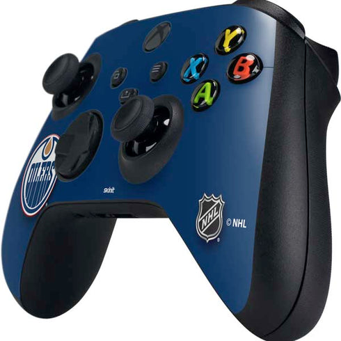 NHL Edmonton Oilers Solid Background Xbox Series X Controller Skin