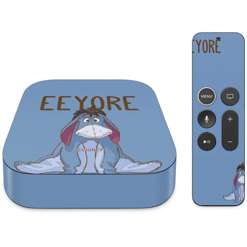Disney Winnie the Pooh Eeyore Portrait Apple TV Skin
