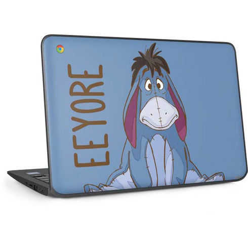 Disney Winnie the Pooh Eeyore Portrait HP Chromebook Skin