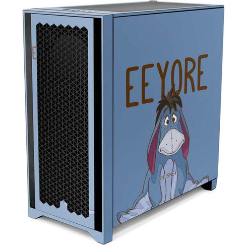 Disney Winnie the Pooh Eeyore Portrait Corsair 4000D Tempered Glass Mid-Tower ATX Case Skin