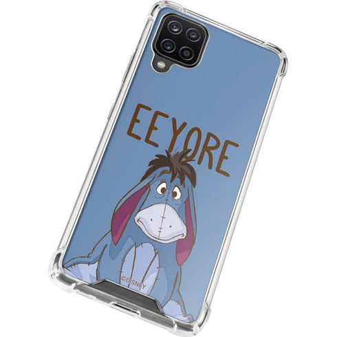 Disney Winnie the Pooh Eeyore Portrait Galaxy A12 Clear Case