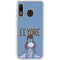 Disney Winnie the Pooh Eeyore Portrait Galaxy A20 Clear Case