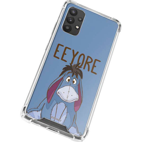 Disney Winnie the Pooh Eeyore Portrait Galaxy A32 5G Clear Case