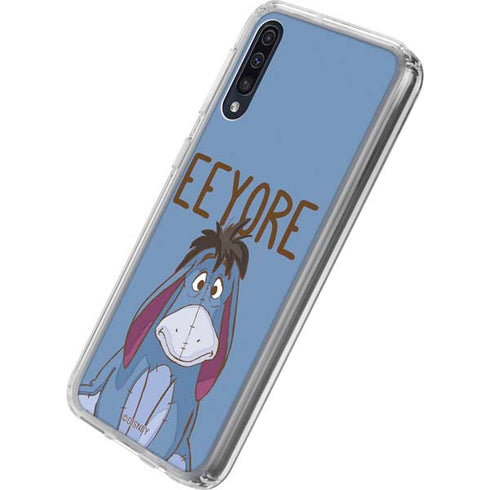 Disney Winnie the Pooh Eeyore Portrait Galaxy A50 Clear Case