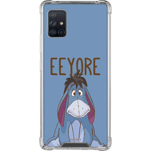 Disney Winnie the Pooh Eeyore Portrait Galaxy A51 5G Clear Case
