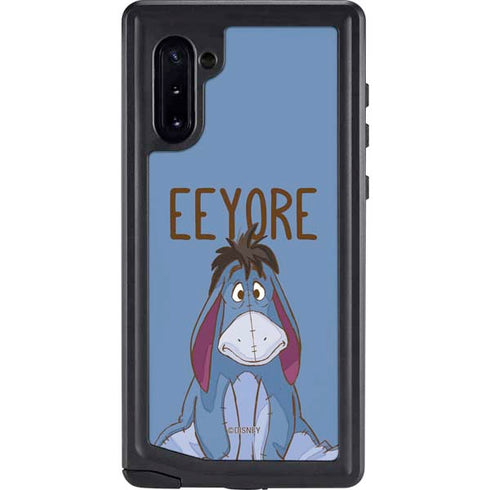 Disney Winnie the Pooh Eeyore Portrait Galaxy Note 10 Waterproof Case