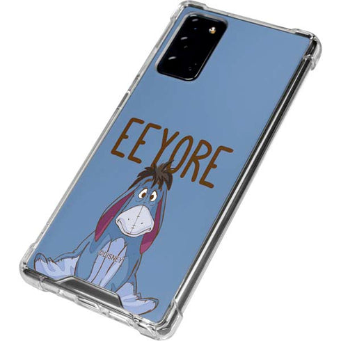 Disney Winnie the Pooh Eeyore Portrait Galaxy Note20 5G Clear Case