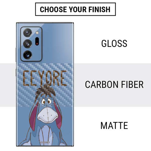 Disney Winnie the Pooh Eeyore Portrait Galaxy Note20 Ultra 5G Skin