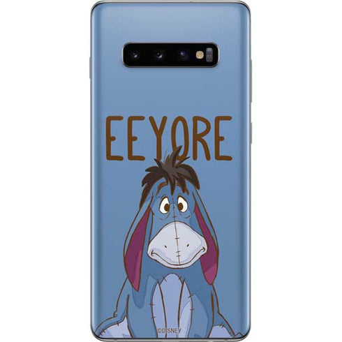 Disney Winnie the Pooh Eeyore Portrait Galaxy S10 Plus Skin