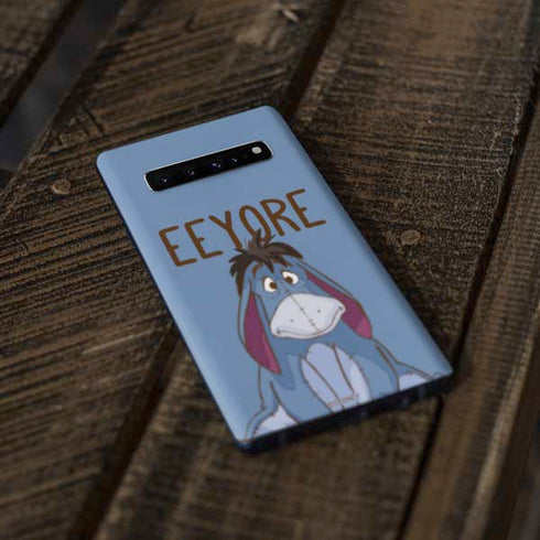 Disney Winnie the Pooh Eeyore Portrait Galaxy S10 Plus Skin