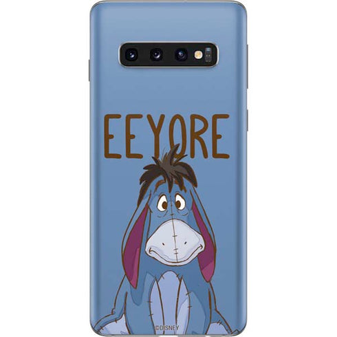 Disney Winnie the Pooh Eeyore Portrait Galaxy S10 Skin