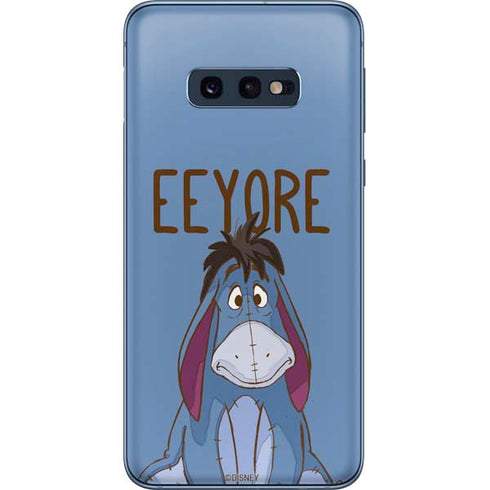 Disney Winnie the Pooh Eeyore Portrait Galaxy S10e Skin