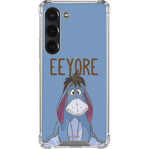 Disney Winnie the Pooh Eeyore Portrait Galaxy S23 Clear Case