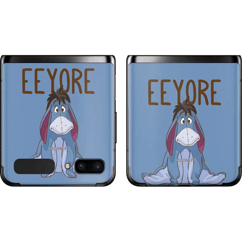 Disney Winnie the Pooh Eeyore Portrait Galaxy Z Flip Skin