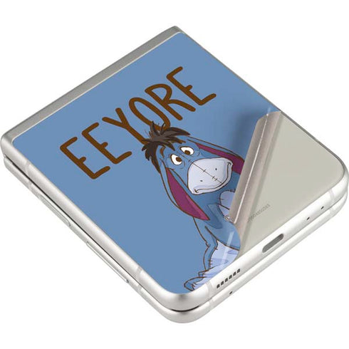 Disney Winnie the Pooh Eeyore Portrait Galaxy Z Flip3 5G Skin