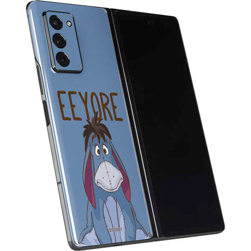 Disney Winnie the Pooh Eeyore Portrait Galaxy Z Fold2 5G Skin