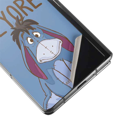 Disney Winnie the Pooh Eeyore Portrait Galaxy Z Fold2 5G Skin