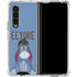 Disney Winnie the Pooh Eeyore Portrait Galaxy Z Fold4 5G Clear Case