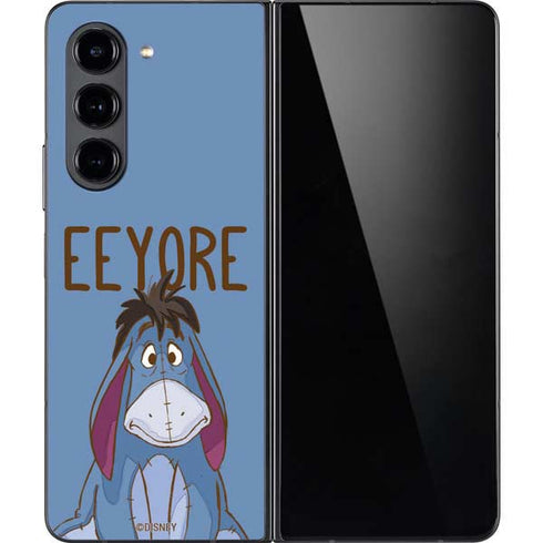 Disney Winnie the Pooh Eeyore Portrait Galaxy Z Fold5 5G Skin