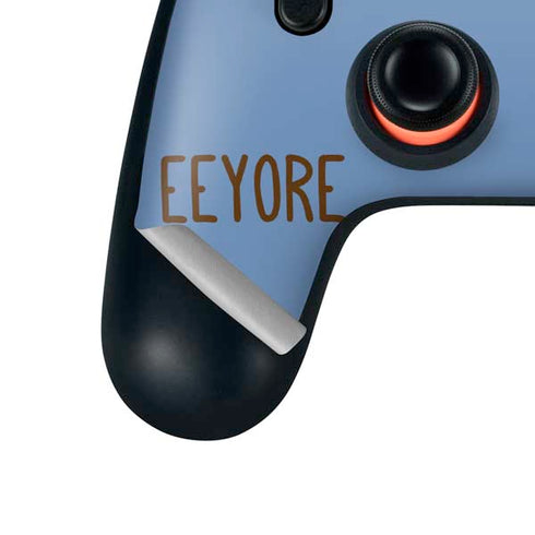 Disney Winnie the Pooh Eeyore Portrait Google Stadia Controller Skin