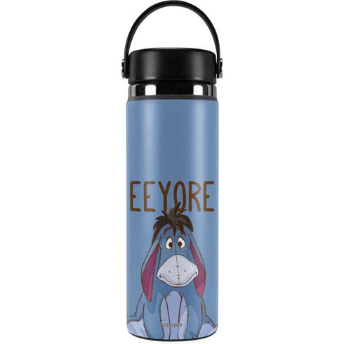 Disney Winnie the Pooh Eeyore Portrait Hydro Flask 20oz Wide Mouth Skin