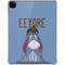 Disney Winnie the Pooh Eeyore Portrait iPad Pro 12.9in (2020) Clear Case