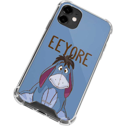 Disney Winnie the Pooh Eeyore Portrait iPhone 12 Clear Case