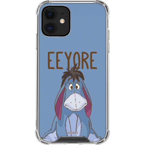 Disney Winnie the Pooh Eeyore Portrait iPhone 12 Mini Clear Case