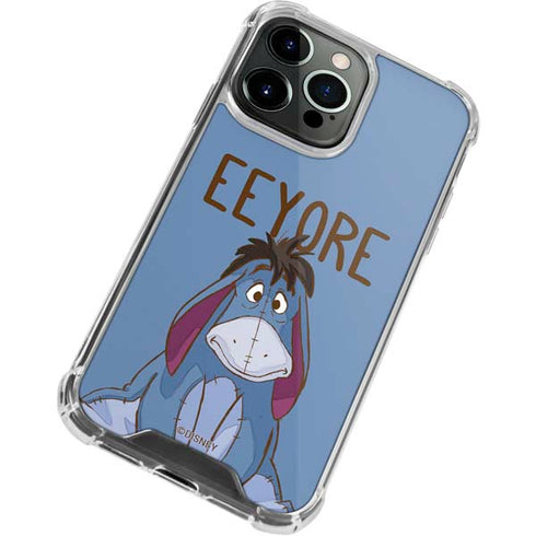 Disney Winnie the Pooh Eeyore Portrait iPhone 13 Pro Max Clear Case