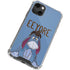 Disney Winnie the Pooh Eeyore Portrait iPhone 14 Plus Clear Case