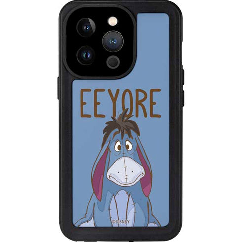 Disney Winnie the Pooh Eeyore Portrait iPhone 15 Pro Waterproof Case