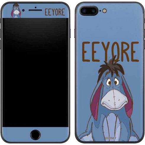 Disney Winnie the Pooh Eeyore Portrait iPhone 8 Plus Skin