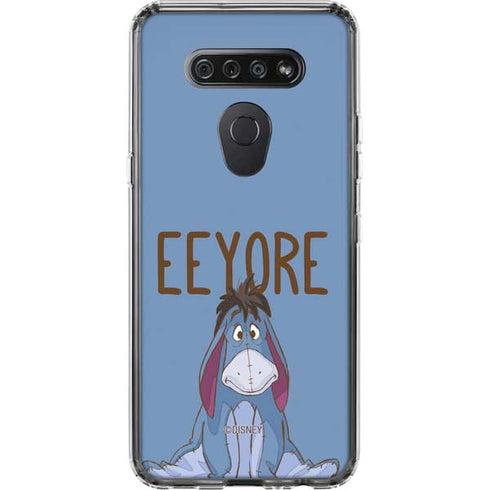 Disney Winnie the Pooh Eeyore Portrait LG K51/Q51 Clear Case