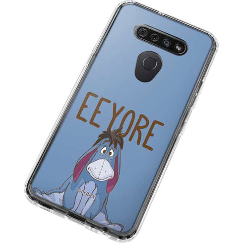 Disney Winnie the Pooh Eeyore Portrait LG K51/Q51 Clear Case