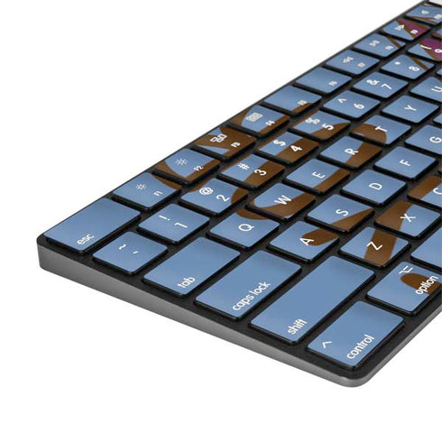 Disney Winnie the Pooh Eeyore Portrait Magic Keyboard with Numeric Keypad Skin