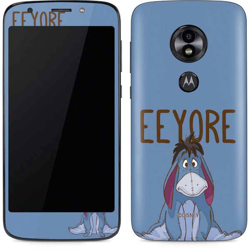 Disney Winnie the Pooh Eeyore Portrait Moto E5 Play Skin