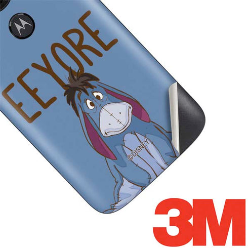 Disney Winnie the Pooh Eeyore Portrait Moto E5 Play Skin