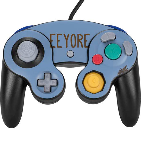 Disney Winnie the Pooh Eeyore Portrait Nintendo GameCube Controller Skin