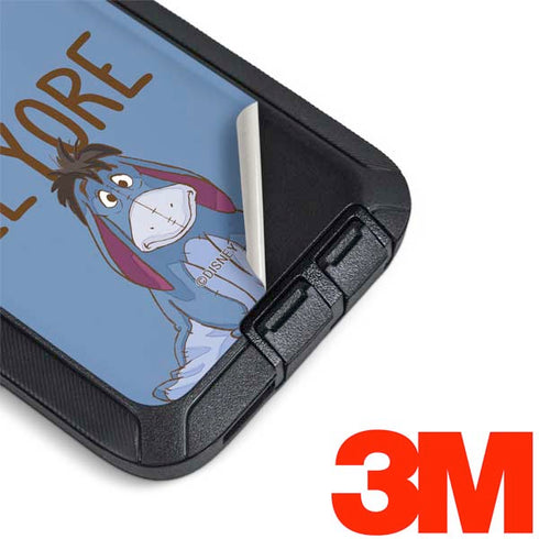 Disney Winnie the Pooh Eeyore Portrait Otterbox Defender Galaxy Skin