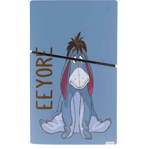 Disney Winnie the Pooh Eeyore Portrait PS5 Slim Digital Edition Console Skin