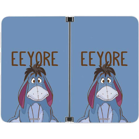 Disney Winnie the Pooh Eeyore Portrait Surface Duo Skin