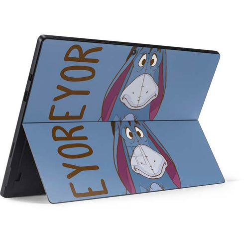 Disney Winnie the Pooh Eeyore Portrait Surface Pro 7 Skin
