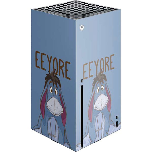 Disney Winnie the Pooh Eeyore Portrait Xbox Series X Console Skin