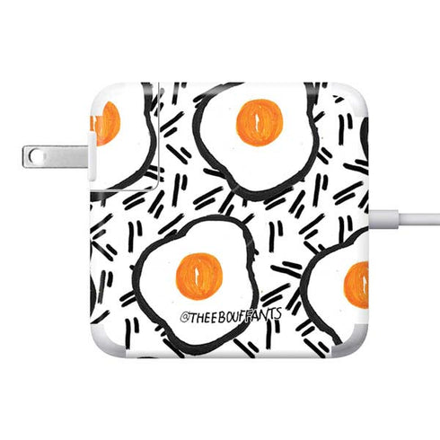 Bouffants and Broken Hearts Eggs 85W Power Adapter (15 and 17 inch MacBook Pro Charger) Skin