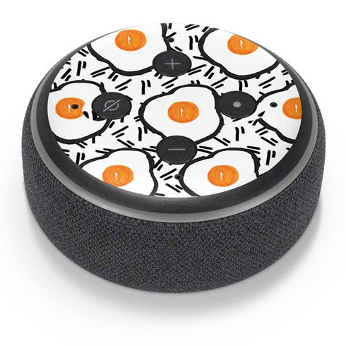 Bouffants and Broken Hearts Eggs Amazon Echo Dot Skin