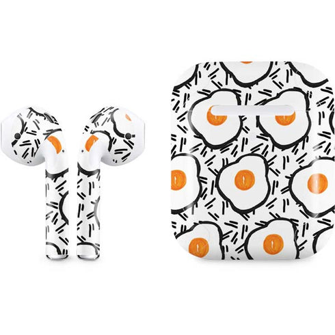 Bouffants and Broken Hearts Eggs Apple AirPods 2 Skin