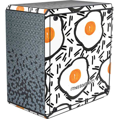 Bouffants and Broken Hearts Eggs Cooler Master MasterBox Q300L Mini Tower Skin