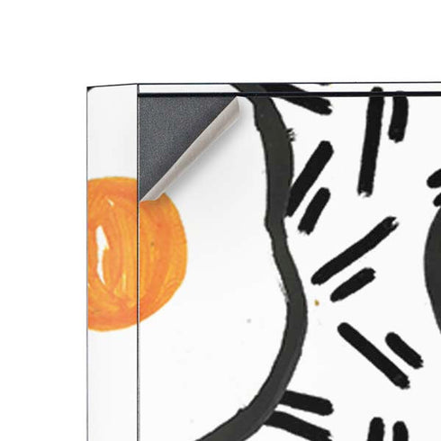 Bouffants and Broken Hearts Eggs Corsair 4000D Tempered Glass Mid-Tower ATX Case Skin