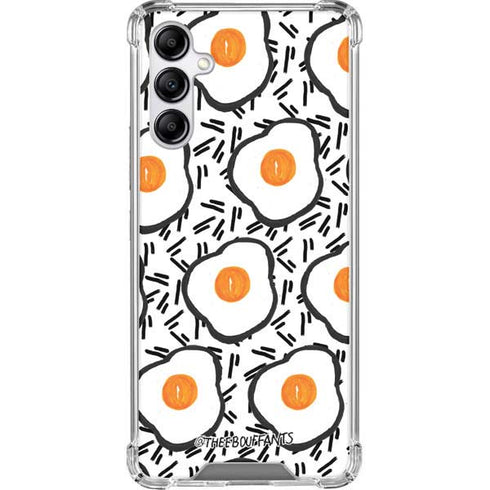 Bouffants and Broken Hearts Eggs Galaxy A14 5G Clear Case
