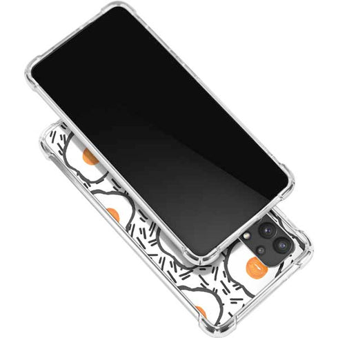 Bouffants and Broken Hearts Eggs Galaxy A32 5G Clear Case